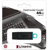 64GB USB3.2 Gen1 DTX/64GB Exodia KINGSTON - 2