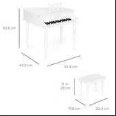 Çocuk için Ahşap Piyano BP30BK - 3