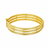 24 Gr 22 Ayar Tiaburga G3 İşçiliksiz Bilezik thumbnail 1