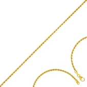 22 Ayar Altın Halat Zincir T074755 - 1