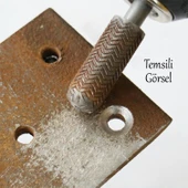 5 Parça Freze Uç Törpü Uç Kalıpçı Taşlama Seti Metal Demir Oyma Zımparalama Ucu Matkap Uyumlu - 3