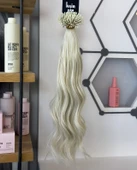 HairPim Selection (0.8 Gr) Küllü Platin 50 Adet 70 Cm Yeni Nesil Kaynak Saç HP354 - 1