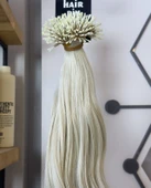 HairPim Selection (0.8 Gr) Küllü Platin 50 Adet 70 Cm Yeni Nesil Kaynak Saç HP354 - 2