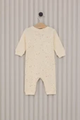 Kız Bebek Uzun Kol Patiksiz Tulum  Krem thumbnail 5
