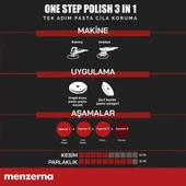 MENZERNA One-Step Polish 3in1 Tek Adım Pasta Cila Koruma 250 ml - 4
