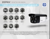 Everest DF-871W 2.0 MP 1/3 Renkli Cmos Su Geçirmez Wifi Camera TF Kartlı Güvenlik Kamerası Yoosee thumbnail 3
