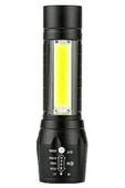 Yunuskayatek Taktik Led Usb Şarjlı Ultra Güçlü Mini Kutulu El Feneri - 4