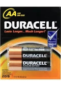 DURACELL AA 2 Lİ KALEM ALKALİN PİL - 1