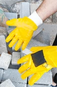 Yunuskayatek Nitril Tam Kaplamalı Inşaat Işçi Eldiveni 10 Numara Sarı - Taşcı Eldiveni 1Koli-240Çift thumbnail 1