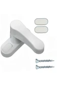 Aiwa 10 Adet  Pimapen Pvc Metal Kapı Pencere İçin Emniyet Kilidi thumbnail 3