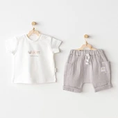 Animals 2'li Bebek Takım Grey thumbnail 3