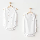 Little King 2'li Bebek Body White thumbnail 4