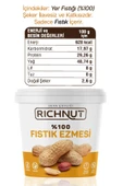 Richnut Şekersiz %100 Saf Doğal Fıstık Ezmesi 1 Kg - 5