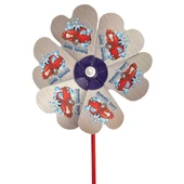 Kardeşler 6 Kanatlı 15cm Çap Spot Rüzgar Gülü - 6
