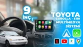 For-x Toyota Corolla -E110(1999-2001) 9'' Android-2gb RAM-32GB-Harici Mikrofon- KABLOSUZ Car Play-Wifi-Fm-Mp3-Bt-Mp5-Hd Geri Görüş Kamera Hediye - 4