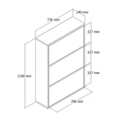 ROEWOOD DÜŞER KAPAK AYAKKABILIK BEYAZ - 4