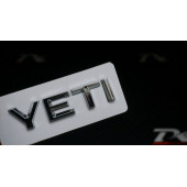 Skoda Yeti Bagaj 3M 3D Krom ABS Yazı Logo Amblem thumbnail 1