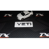 Skoda Yeti Bagaj 3M 3D Krom ABS Yazı Logo Amblem thumbnail 2