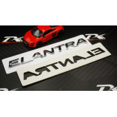 Hyundai Elantra Bagaj 3M 3D Krom ABS Yazı Logo Amblem thumbnail 8