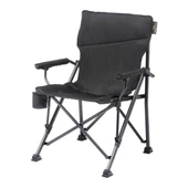 Roxy Comfort+ Black Edition Yüksek Konforlu Katlanır Kamp Sandalyesi - 2