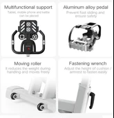 Relife Kr-602 Spin Bike Dikey Kondisyon Bisikleti Beyaz - 6