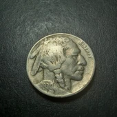 Escoines Koleksiyon 39963681a49a36e782 1930 5Cent Bufalo ÇT/ÇÇT Eski Yabancı Madeni Para - 4