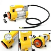 Metal Hava Kompresörü 150 Psı 12V Araç Tipi Çakmaklık Araba Bisiklet Teker Lastik Şambrel Top Şişirme - 6