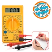Dijital Multimeter Pensa Amper Metre Dijital Pensampermetre Voltaj Dc Alternatif Akım Ölçme Ölçüm - 1