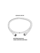 ALDUŞ SİLVER DUŞ SPİRALİ 150 CM - 2