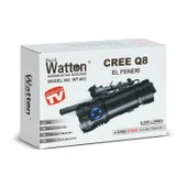 Cree Q8- XQg 8+1 Led  Şarjlı El Feneri Wt-623 - 4