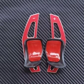 YıldızTuning  Volkswagen Polo 6R GTI Kırmızı Direksiyon F1 Kulakçık Vites Mini - 1
