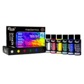 Rich Mastermix Akrilik Boya 60 cc 6 lı Canlı Renkler - 1