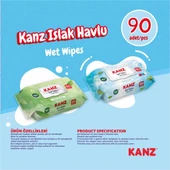 Kanz Natural Care Islak Havlu 90'lı - 1