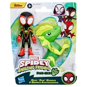 Spidey and His Amazing Friends Dino Webs Figürler F9478-G0121 Miles ''Spin'' Morales & Marvels Elect - 2