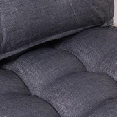 Homedius Mocca Keten Tek Kişilik Katlanır Yatak Katlanır Koltuk Bej Tek - 9