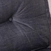 Homedius Mocca Keten Tek Kişilik Katlanır Yatak Katlanır Koltuk Gri Tek - 3