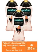 Palmolive 3 Adet Luminous Oils Incir Özlü Duş Jeli 250 ml - 1
