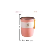 Vagon Çelik Lunch Box 450 Ml Pembe - 2