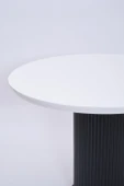 Bohem Yuvarlak Lak Panel Mutfak Masası 100cm - 10