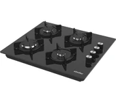 Simfer 3046 Siyah Set Üstü Cam Ocak - 1
