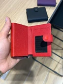 Hakiki Deri Mekanizmalı Cüzdan Kart Bölmeli VS.BLKT.0297 - 5