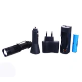 Orjinal 800 Lümen T6 Şarjlı El Feneri Wt-086 - 4
