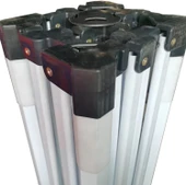 Otomatik Gazebo Çardak 240 X 240 Cm Tente Teras Bahçe Kamelyası Gölgelik Mavi thumbnail 6