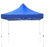Otomatik Gazebo Çardak 240 X 240 Cm Tente Teras Bahçe Kamelyası Gölgelik Mavi thumbnail 2