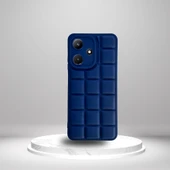 İnfinix Hot 30İ Uyumlu  Silikon Madlen Case LACİVERT - 1