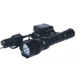 Alüminyum Şarjlı Zoom'lu El Feneri F-6055 - 1