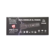 3000 Lümen  Güçlü El Feneri Wt-600 - 4