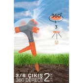 Bahçe Sulama 3 lü Sprink 2 ADET - 1