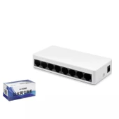 8 Port Gigabit Ethernet Switch 10/100/1000 MBPS HDX1341 - 1