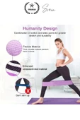 Premium Loop Band Direnç Bandı Orta Sert Spor Egzersiz Aerobik Pilates Squat Lastiği Fitness Yoga - 3